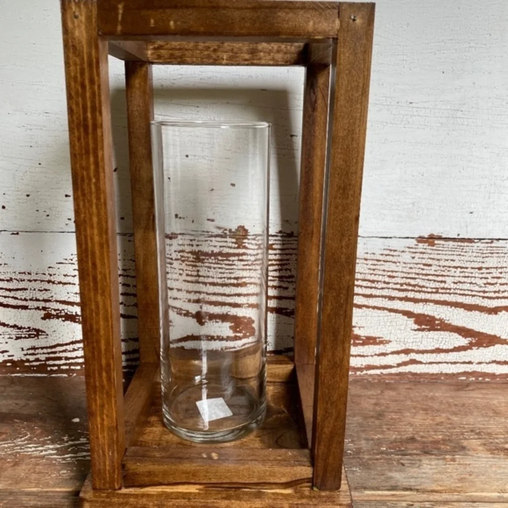 Custom Made Wooden Lantern